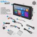 Pyle PLINTBL7 7-inch Double DIN Car Stereo Receiver with Bluetooth - Bass Electronics
