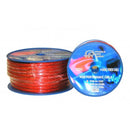 Power Pro Audio POW-04-100R 4GA Flexible Power Wire CCA, Red Sold By Foot