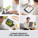 Logitech Folio touch Keyboard Case for iPad Air (4th Gen) - Grey - Bass Electronics