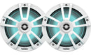 Infinity 822MLW 8" 2-way marine speaker with RGB lighting - White - Bass Electronics