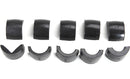 Kicker 40KMMTES KMMTES Mini Tower Enclosures for 4-Inch (100mm) Drivers, pair, Black - Bass Electronics
