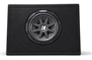 Kicker 43TC104 Ported truck enclosure with one 4-ohm 10" Comp subwoofer