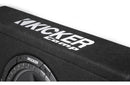 Kicker 43TC104 Ported truck enclosure with one 4-ohm 10" Comp subwoofer