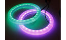 Kicker 47KLSR65 KLSR 6.5-Inch (20cm) Weather Proof LED Lighted Speaker Ring, Pair - Bass Electronics