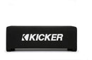 Kicker 48CDF104 Comp Series sealed down-firing enclosure with 10" 4-ohm subwoofer