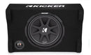 Kicker 48CDF124 Comp 12" (30cm) Subwoofer in Down Firing Enclosure, 4-Ohm, 300W