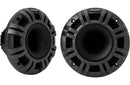 Kicker 48KMXL84 8" marine speakers with white and grey grilles