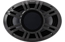 Kicker 48KMXL694 6" x 9" marine speakers with white and grey grilles