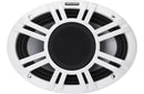Kicker 48KMXL694 6" x 9" marine speakers with white and grey grilles