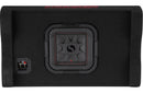 Kicker 49L7TDF82 Sealed downward-firing enclosure with L7T 8" shallow-mount square subwoofer
