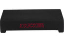 Kicker 49L7TDF82 Sealed downward-firing enclosure with L7T 8" shallow-mount square subwoofer