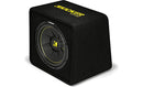 Kicker 44VCWC124 CompC 12-Inch (30cm) Sub in Vented Enclosure, 4-Ohm, 300W - Bass Electronics