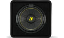 Kicker 44VCWC124 CompC 12-Inch (30cm) Sub in Vented Enclosure, 4-Ohm, 300W