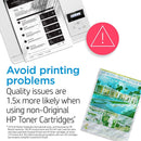 HP 202X (CF500X) Black High Yield Original LaserJet Toner Cartridge - Bass Electronics