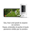 Ring Stick Up Cam Wireless Indoor/Outdoor 1080p HD IP Camera - White - Bass Electronics