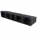 QBomb Enclosure (Quad 8" - Ford F150 Super Crew + F250 / F350 Super Duty)
