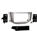 Metra 99-8159S Dash Kit Fits select 2004-09 Lexus vehicles — double-DIN or single-DIN radios (Silver) - Bass Electronics